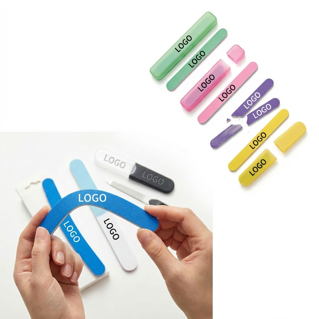 Dual-Grit Flexible Professional Nail File