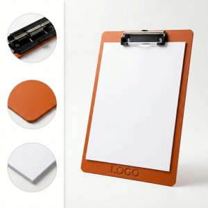 Professional Textured Clipboard with Spring-Action Metal Clip